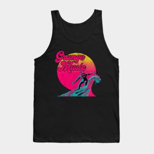 Grunge Music Sythnwave 80s 90s Tank Top